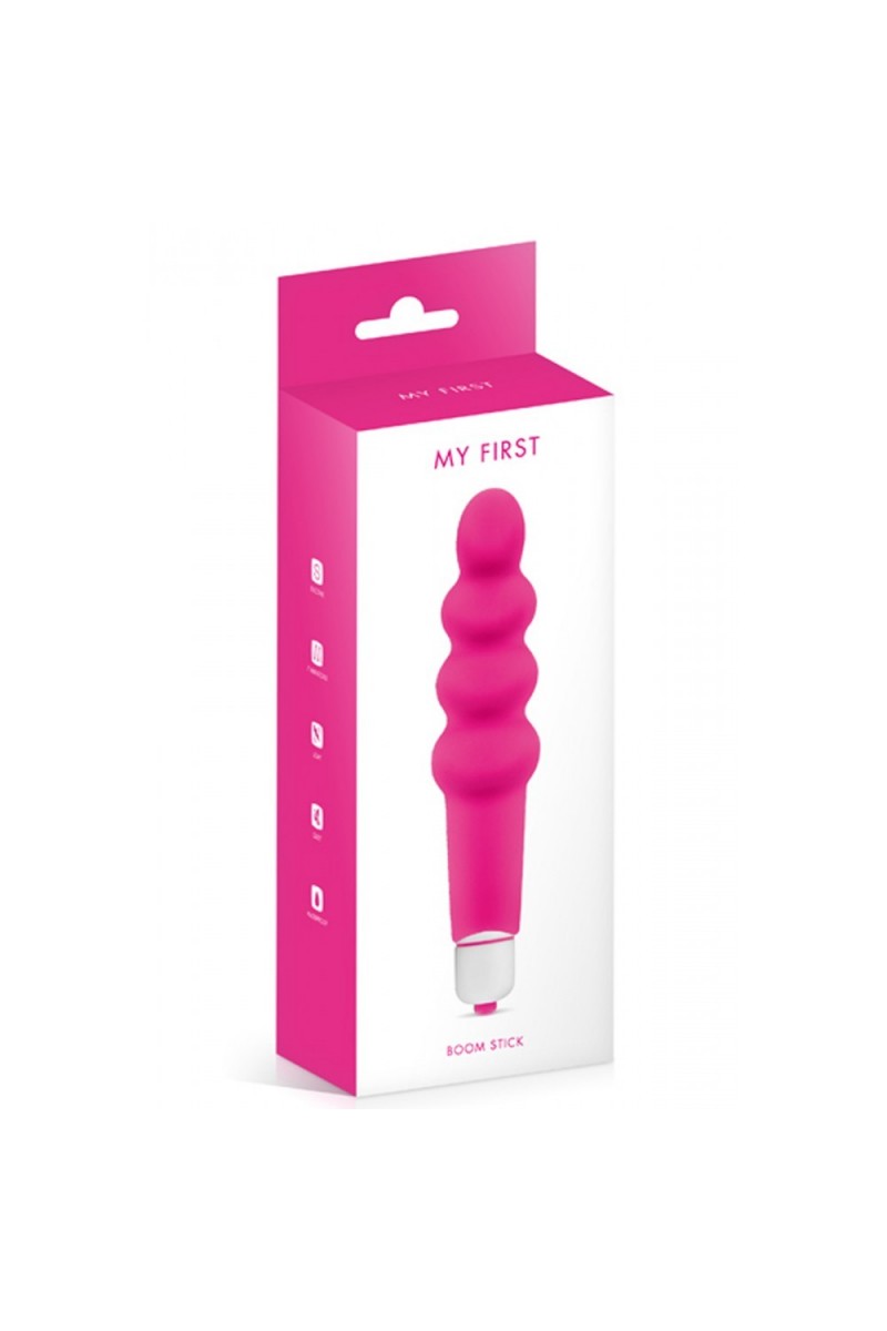 Vibromasseur glace rose silicone 7 vitesses waterproof