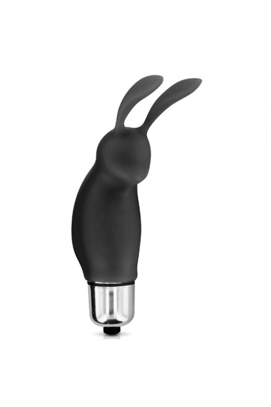 Stimulateur de Clitoris Vibrant Noir Rabbit | Silicone Waterproof pour un Plaisir Intense