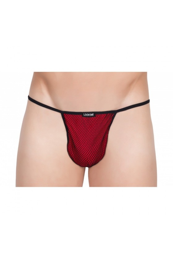 String rouge sexy pour homme New Look 799-01