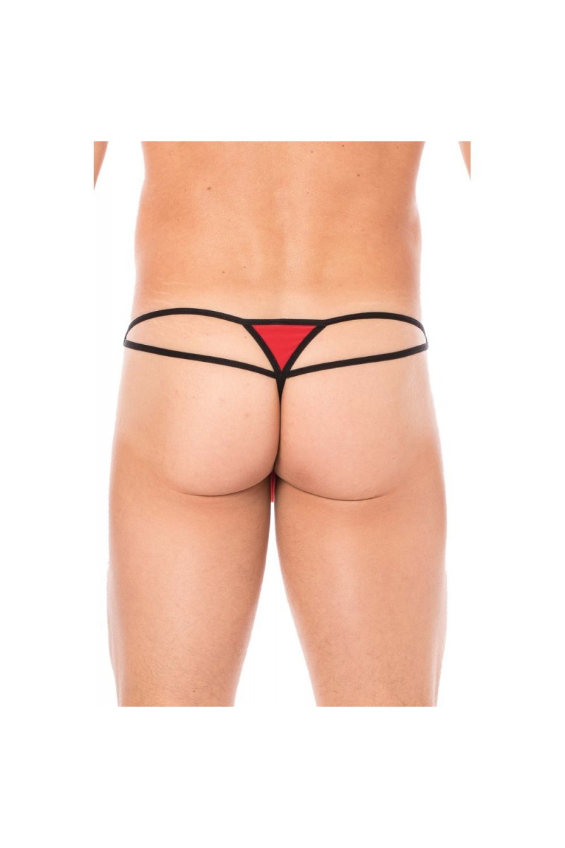 String rouge Mini Multi ficelles - LM2099-01RED