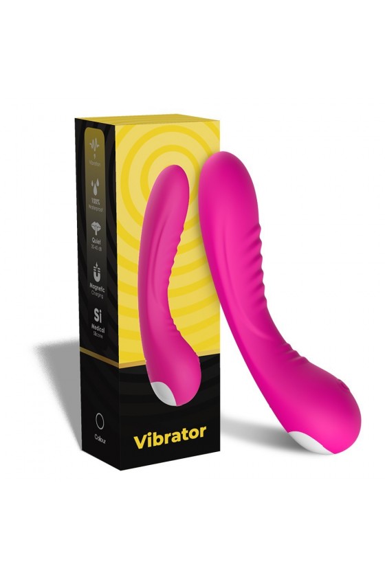 Vibromasseur courbé 9 modes de vibration rose - USK-V01PNK
