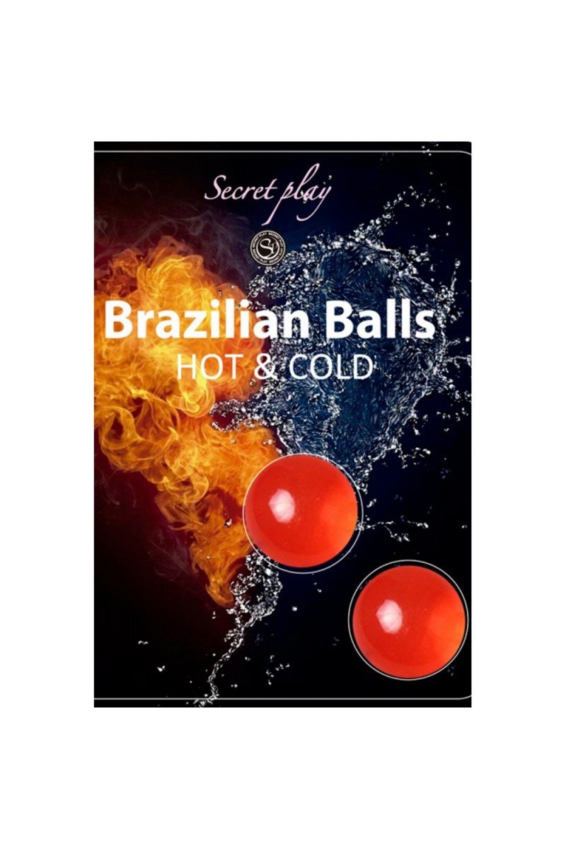 Boules de massage Brésiliennes effet chaud froid