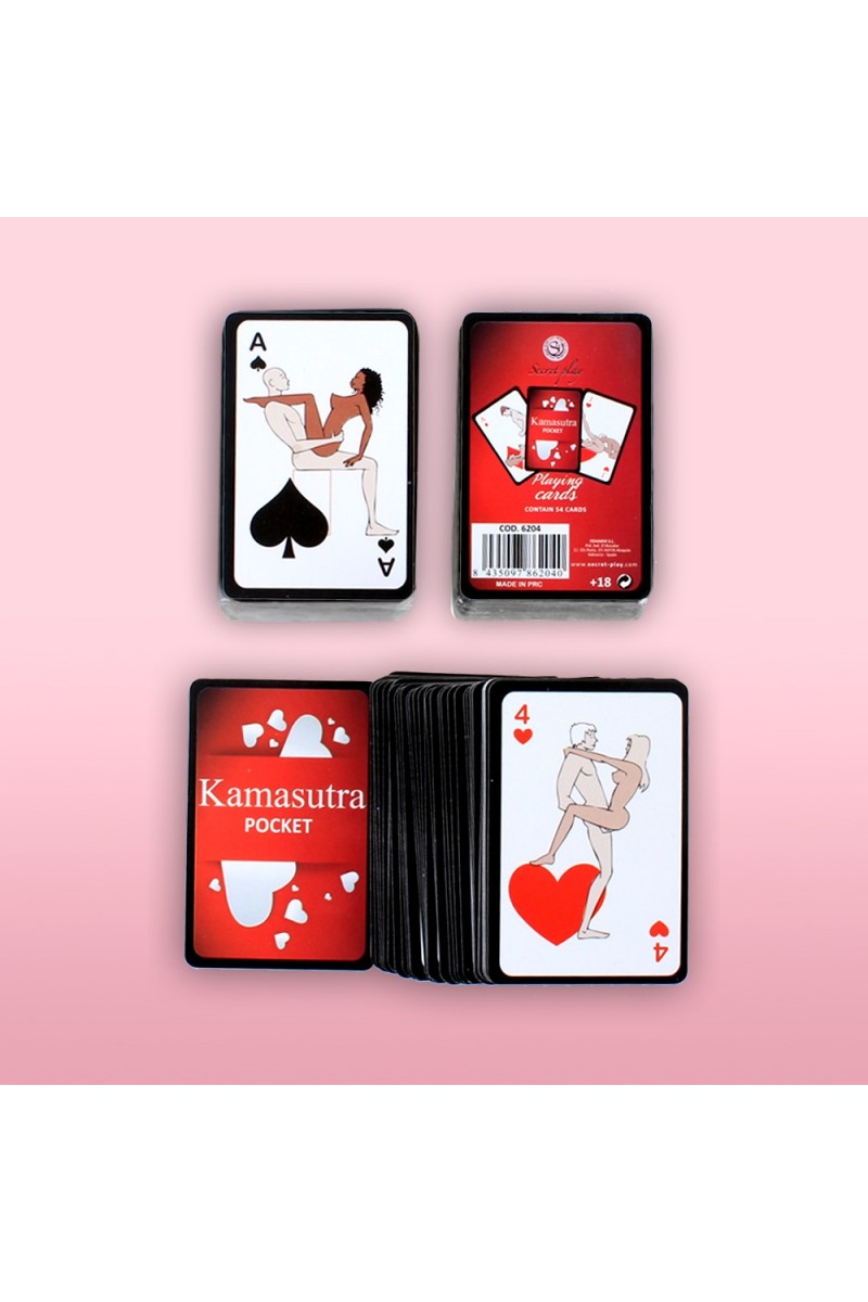 Mini jeu de 54 cartes Kamasutra - SP6204