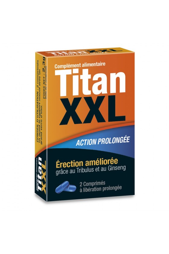 TitanXXL Stimulant sexuel 2 comprimés - LAB44
