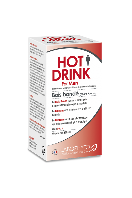 Hot Drink Homme Bois bandé 250 ml - LAB04