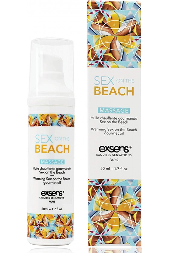 Huile de massage chauffante comestible Sex On The Beach - CC805034