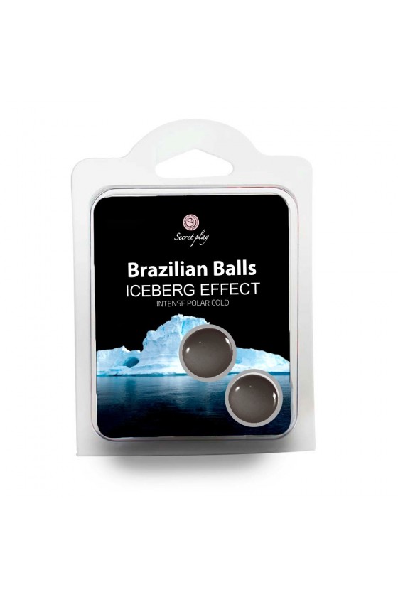 Boules de massage brésiliennes effet Iceberg x2 - BZ3700