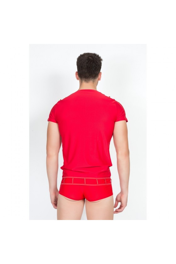 T-Shirt Marker Rouge